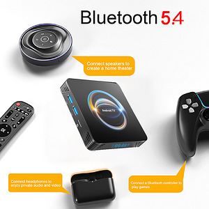 Android TV Box Smart,IPTV,4/64 Gb.Pult Smart.Air Mouse.G10S (5 foto / 10)