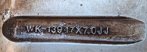 Продаются литые диски Kosei WK-139 R17x7.0JJ 5x108mm ET38 (8 фото из 10)