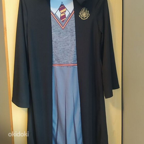 Uus Harry Potter Hermione kostüüm 122/128/,134/140,146/152 (foto #3)