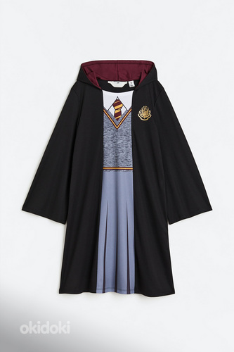 Uus Harry Potter Hermione kostüüm 122/128/,134/140,146/152 (foto #2)