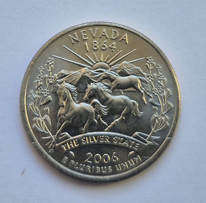 USA. quarter coin (2 foto / 4)