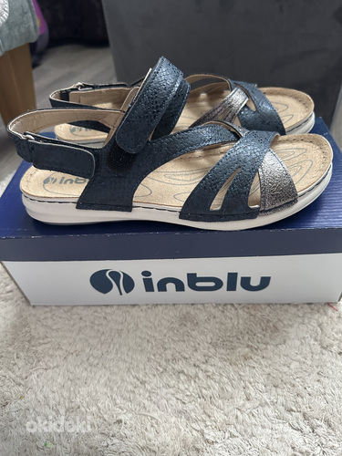 Uued Inblu nahksandaalid, suurus 37