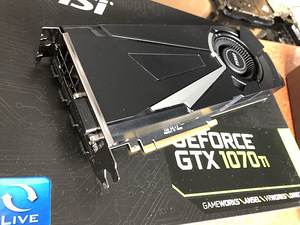 MSI GTX 1070 Ti 8GB - Turbo (1 foto / 3)