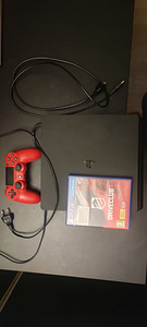 Playstation 4 PS4 Slim + controller + drive club game (1 foto / 3)