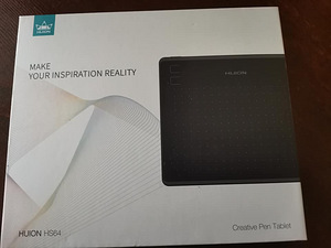 Huion hs64 graphics drawing tablet
