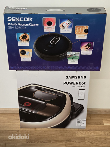 Samsung POWERbot VR7000 Wi-Fi + SENCOR Robotic Vacuum (фото #5)