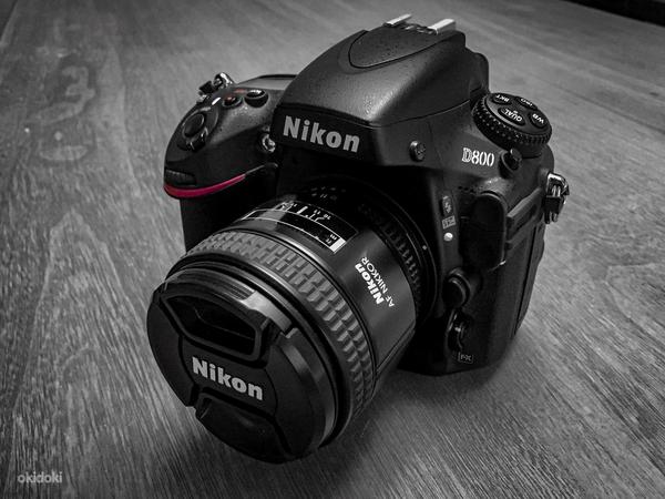 Nikon D800 nagu uus, ainult kere (foto #1)