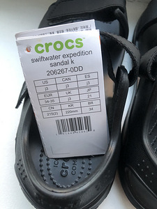 Сандалии Crocs J3 размер 34-35 (3 фото из 5)