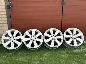 5x112 R18 оригинальные литые диски Mercedes-Benz (3 фото из 4)