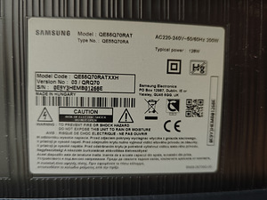 Teler Samsung QE55Q70R varuosakeks (4 foto / 4)