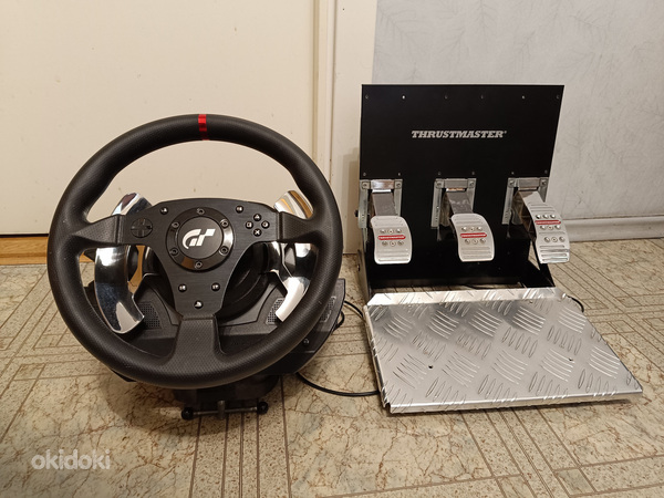 Thrustmaster T500RS rool + T3PA Pro pedaalid (foto #1)