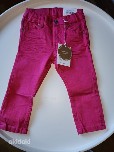 Polarn Och Pyret новые розовые джинсы № 86 (фото #1)