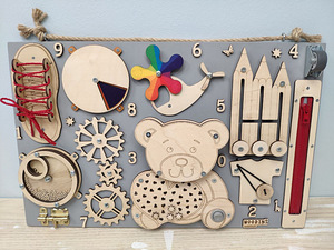 Busyboard (uus, craftmade), lapse arenguks mänguasi. (4 foto / 7)