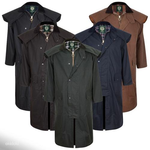 Продам новое мужское пальто, английское, деревенский стиль, размер М. (фото #3)