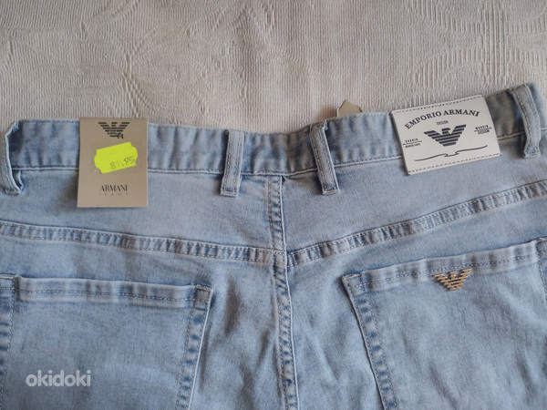 Мужские джинсовые шорты Emporio Armani (фото #5)