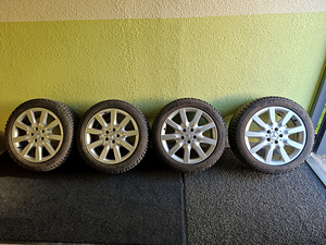 5x112 Mercedes-Benz 18" veljed + naastrehvid (6 foto / 9)