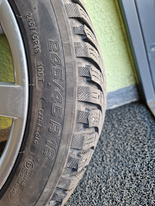 5x112 Mercedes-Benz 18" veljed + naastrehvid (4 foto / 9)