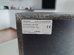 Sony SS-CN105 keskkõlar (1 foto / 3)