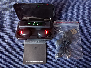 Kõrvaklapid + toitepank 3000 mAh (3 foto / 3)