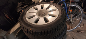 Audi Valuv R16 + 205/55 Naastrehvid (1 foto / 6)