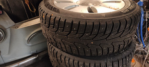 Audi Valuv R16 + 205/55 Naastrehvid (4 foto / 6)