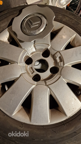 Легкосплавные диски Citroen/Peugeot 4x108 с новыми летними ш (фото #8)