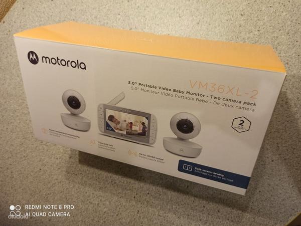 Радионяня Motorola VM36XL-2, 2 камеры - как новая (фото #4)