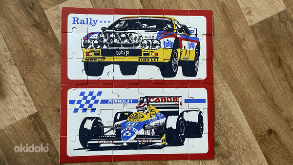 Vintage “SPORTSCARS” pusle (FIPSI mosaiik)