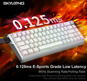 Skyloong GK68 Mix V2 HE TMR White 2026 Игровая клавиатура (2 фото из 8)