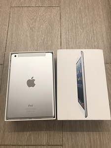Apple iPad mini valge/hõbedane Wi-Fi + Cellular (2 foto / 4)