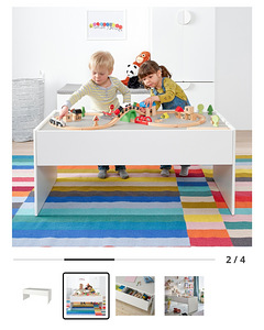 IKEA panipaigaga tegevuslaud "DUNDRA" (1 foto / 5)