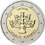 2 евро Латвия 2020 "Керамика" UNC (фото #1)