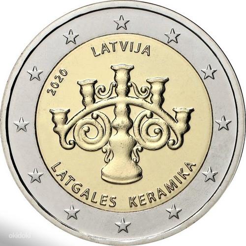 2 euro Läti 2020 "Keraamika" UNC (foto #1)