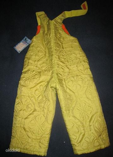 Новые штаны с флисовой подкладкой, размер 92 (фото #3)