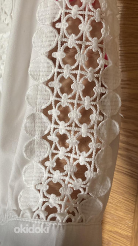 Kaunis valge kleit, suurus S-M (foto #2)