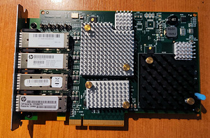 Emulex 8Gb/s Fibre Channel PCI Express Quad Channel Host Bus (1 foto / 2)