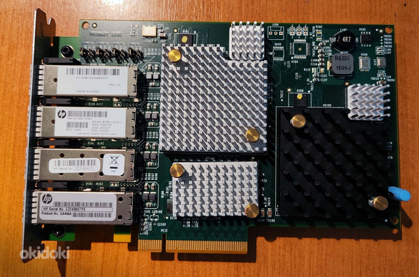 Emulex 8Gb/s Fibre Channel PCI Express Quad Channel Host Bus
