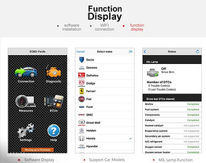 OBD2 WiFi v.1.5 autodiagnostika adapter IOS iPhone, Android (4 foto / 6)
