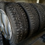 Шипованные шины 205/55 R16 на жестяных дисках Volvo (фото #2)