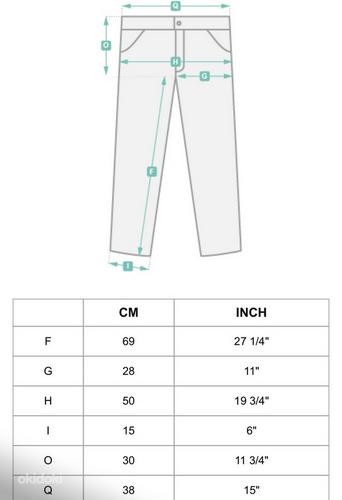 Новые джинсы NOVEMB3R Gabardin размер 27, сделанные в Италии (фото #7)