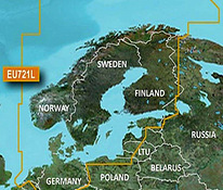 Garmin Bluechart G3 Vision Europe VEU721L карта глубин