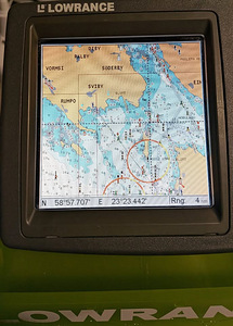5" Kaardiplotter Lowrance, Navionics kaardiga (3 foto / 3)