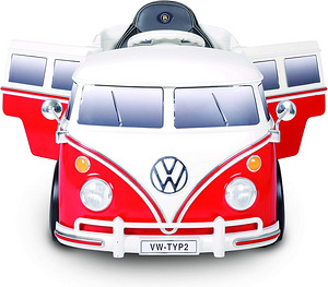 Laste elektriauto Volkswagen Bus Sinine (8 foto / 8)