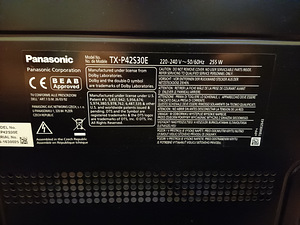 TV Panasonic 42" (2 foto / 2)