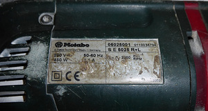Шуруповерт Metabo S E 5025 R+L (4 фото из 6)