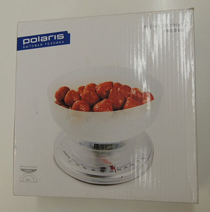 Кухонные весы Polaris PKS 0305 + инструкция + коробка