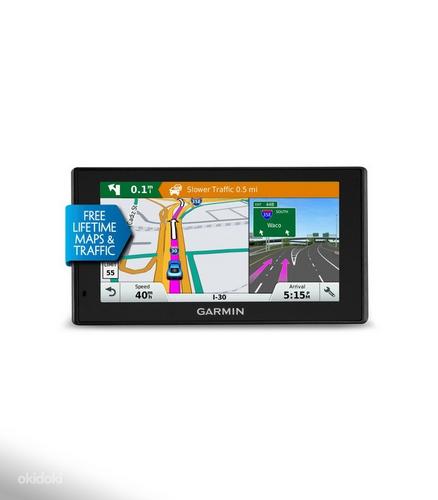 Навигатор Garmin DriveSmart 60 LMT + коробка + зарядка (фото #1)