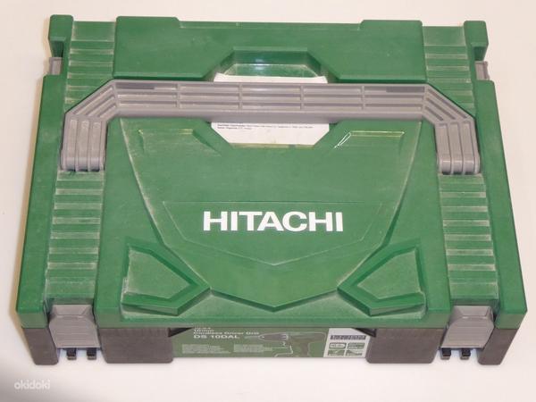 Дрель-шуруповерт Hitachi DS10DAL + 2 Аку + Зарядка + Чемодан (фото #2)