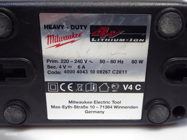 Аккумуляторная отвертка Milwaukee V4 IS + 2 Аку + Зарядка (фото #6)