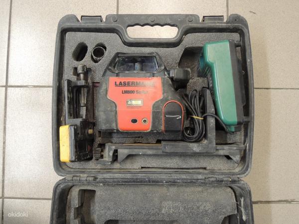 Лазерный нивелир Lasermark LM80 + штатив + линейка (фото #6)